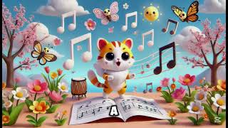 “Spring Awakens: A Fun New Cartoon Song for Kids!”