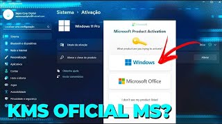 Microsoft Libera ATIVAÇÃO KMS PICO para WINDOWS E OFFICE? Agora Ficou FÁCIL ATIVAR de FORMA OFICIAL!