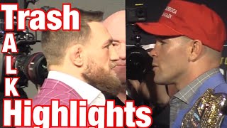 Conor McGregor vs Colby Covington: Trash Talking Highlights
