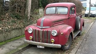 Verlassene Fahrzeuge (Lost Vehicles) Ford Pickup aus den 1940er-Jahren 17.12.2016