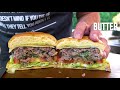 The Butter Burger (Juiciest Burger Ever!)  SAM THE COOKING GUY 4K