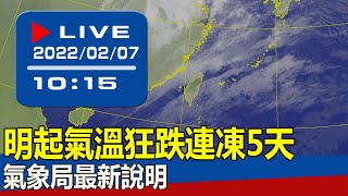 【現場直擊】明起氣溫狂跌連凍5天 氣象局最新說明 20220207