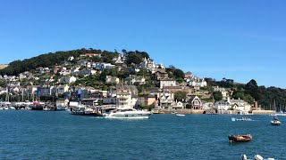 Driving to Dartmouth ~ Crossing River Dart By Ferry ~ Devon England