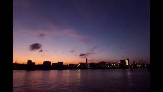 【Time Lapse】220710_千鳥運河_工場夜景_2