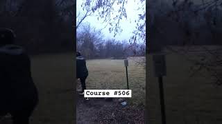 Course #506 Burleigh Hills #youtube #discgolf #youtubeshorts #winter #frisbeegolf #life