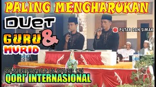 Duet Syamsuri Firdaus dan sang guru ngaji membuat jamaah terharu