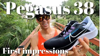 NIKE PEGASUS 38: first run and first impressions