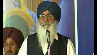 Chief Minister Of Punjab Parkash Singh Ji Badal - Do Shabad - Jai Jai Kaar Jagat Mein