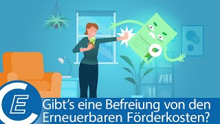 E-Control erklärt: So funktioniert die Befreiung von den Erneuerbaren Förderkosten. (Mit Untertitel)