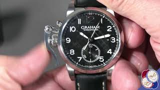 Quick Closeup - the Graham Chronofighter 1695 chronograph