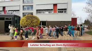 Am Domgymnasium wurde heute der letzte Schultag gefeiert!