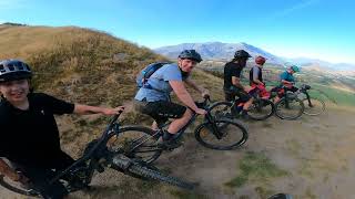 50KM Coronet Loop Mountain Bike Trail - Queenstown, New Zealand.