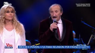 Ricchi e Poveri, l'ultima reunion per Franco Gatti - La vita in diretta  21/10/2022