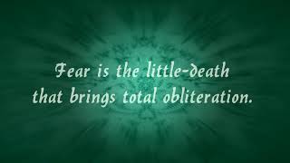 Bene Gesserit Litany Against Fear (Dune) - As performed by *Star*
