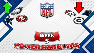 Week 5 NFL Power Rankings! Who Is Actually Good?