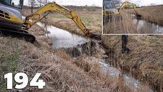 Two Beaver Dams - Beaver Dam Removal With Excavator No.194