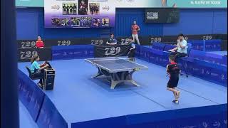 Final set l Eli Ho( New Zealand) vs Alexander MALOV(Spain)l 2024 ITTF World Hopes Challengel Final l