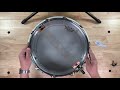 centering snare drum wires