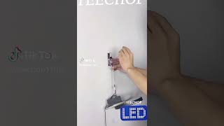 Can you install it #diy #electrical #ledwall #walllights #electrician #ledpanel #brightled