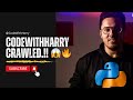I Crawled @CodeWithHarry website 😱🔥| PART-01 | Python-MongoDB | Source Code | Explanation |