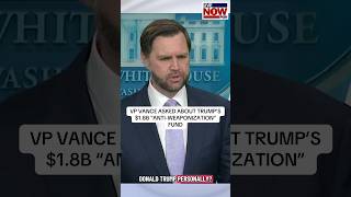 VP Vance takes multiple questions about President Trump's $1.8 billion “anti-weaponization” fund.