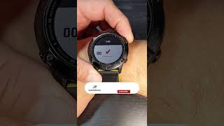 How To Set Run Walk Intervals On The Garmin Fenix 6 6x Pro #shorts