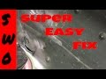 DIY Repairing a Hole or Crack in an Aluminum Boat SUPER EASY DIY Repairing a Hole or Crack in an Aluminum Boat SUPER EASY