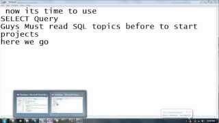 Database Connectivity visual basic 2012 with MS Access part 4