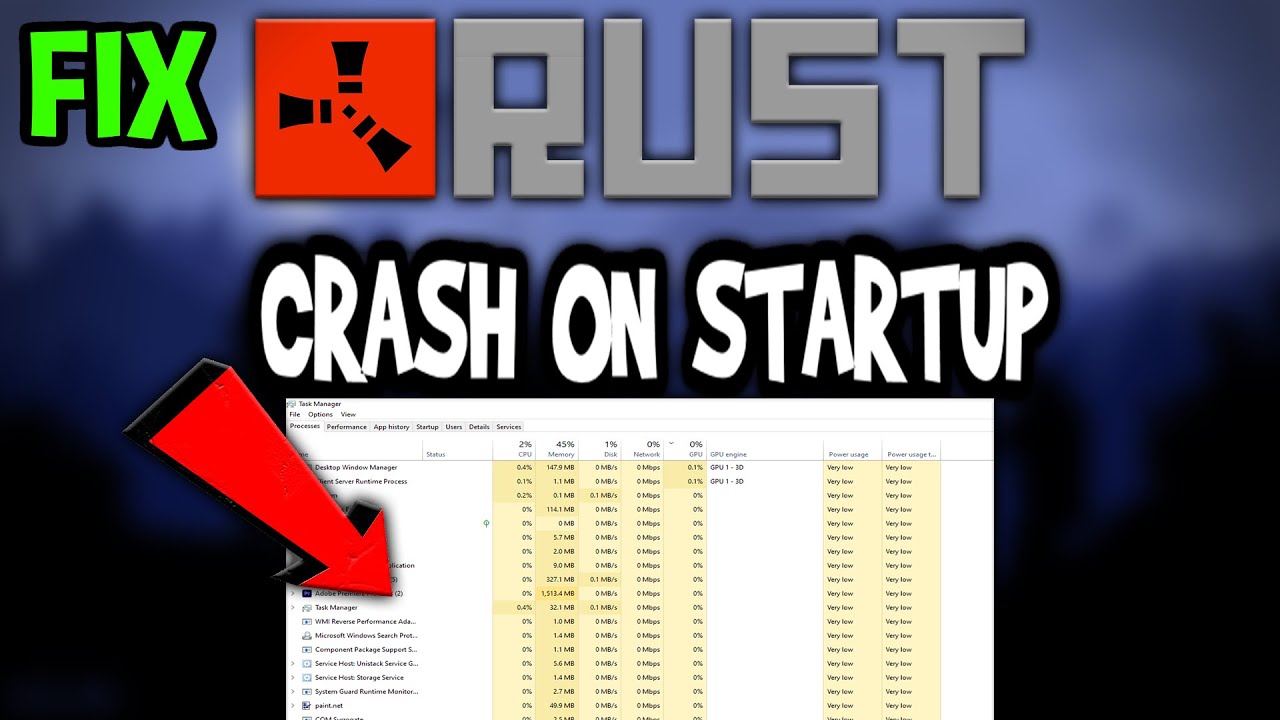 Rust How To Fix Crash On Startup Complete Tutorial Youtube