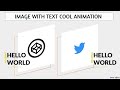 Image And Text Animation Hover Effects | Image Hover Effect with Text