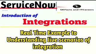 ServiceNow Integration || #skfacts #servicenow #interviewquestions #rest #soap