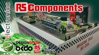 Electronica Fair 2022 in Munich with RS Components \u0026 our Scalextric Track with Bespoke Built Scenery