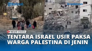 Tentara Israel Usir Paksa Warga Palestina di Jenin hingga 12 Orang Tewas, 40 Lainnya Terluka