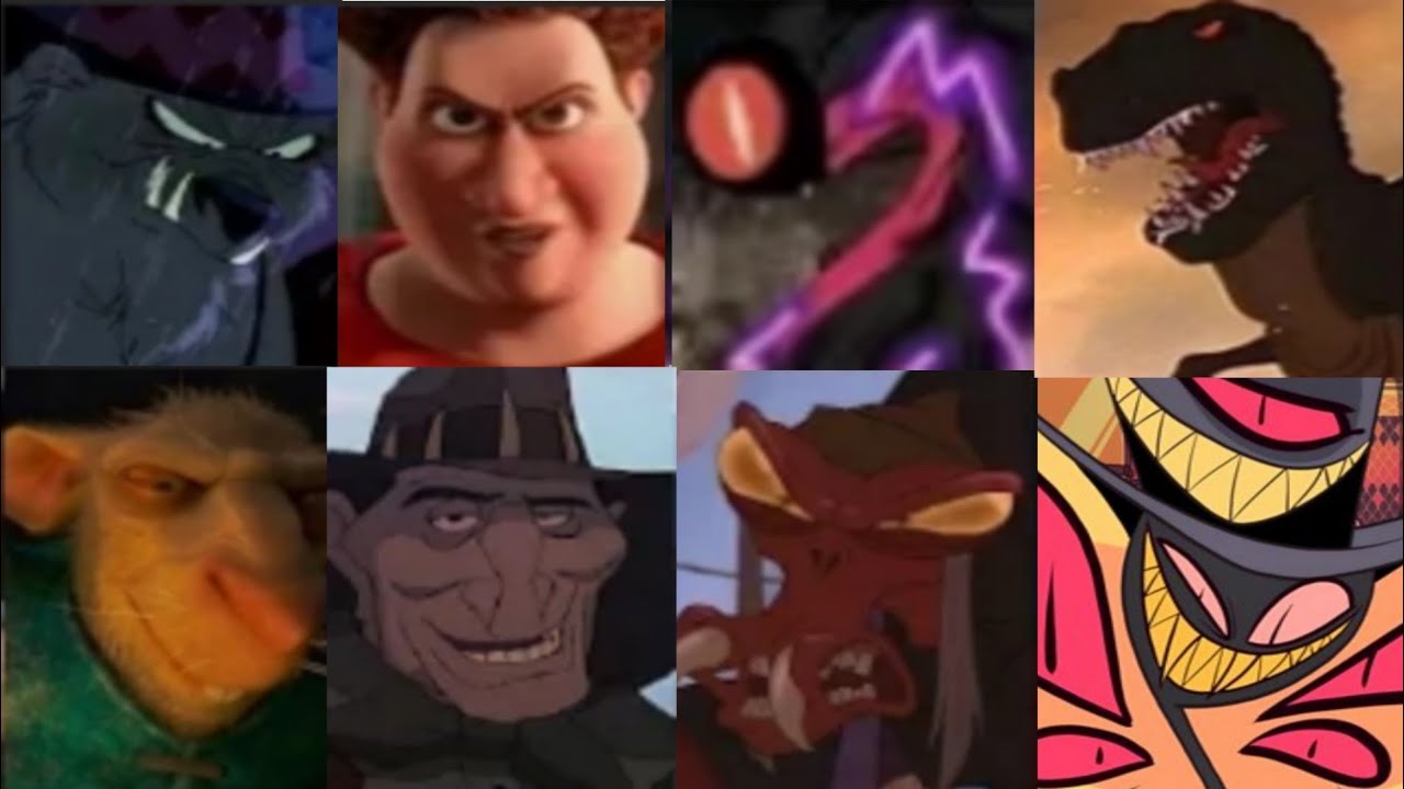 Defeats Of My Favorite Animated Villains - YouTube