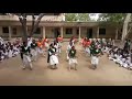 lezim dance z.p.girls high school yerraguntla on i dependence day