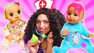 Baby Alive doll & Disney doll princess - Baby dolls videos for kids.
