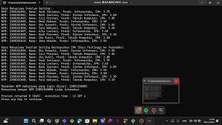 SEQUENTIAL SEARCH BINARY SEARCH DAN MERGE SORT PEMOGRAMAN LANJUT F081