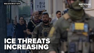 ICE officers face 8,000% increase in death threats, DHS shares