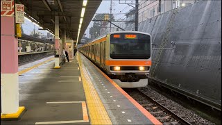 武蔵野線 E231系0番台 MU35編成 各停 東京行き 入線シーン@東所沢駅