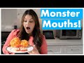 How to Make Monster Mouths for Halloween! | Off-Air With Sisanie