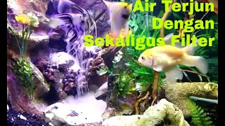 51 Desain Aquarium Air Terjun Gratis Terbaik
