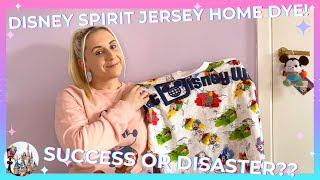 DISNEY! Walt Disney World Ink \u0026 Paint Spirit Jersey Home Dye DIY Success or Disaster?