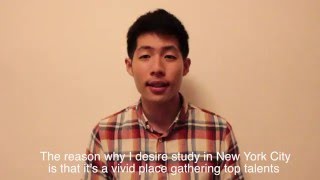 NYU video for applying MSCS program