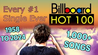 Every Single Billboard #1 Song (Reaction)