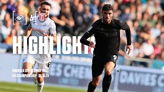 Potters settle for a point apiece in Wales | Swansea City 0-0 Stoke City | Highlights