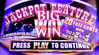 BIG WIN ON BUFFALO GRAND SLOTS AT WINSTAR CASINO