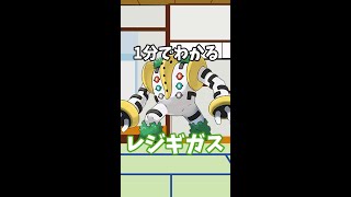 1分でわかる「レジギガス」【ポケモン】【ゆっくり解説】