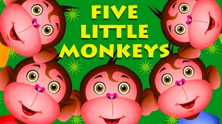 Five Little Monkeys Jumping On The Bed And More Monkey Songs