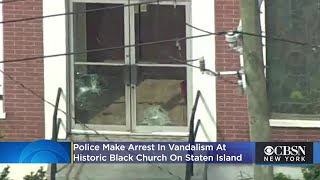 Police Make Arrest In Vandalism At Historic Black Church On Staten Island