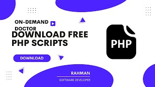 Best PHP Script To on demand doctor marketplace and apps